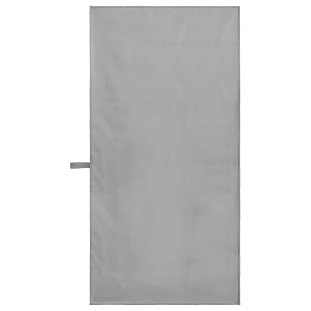 Sportski Ručnici 2 pcs Tamno siva 100 x 50 cm
