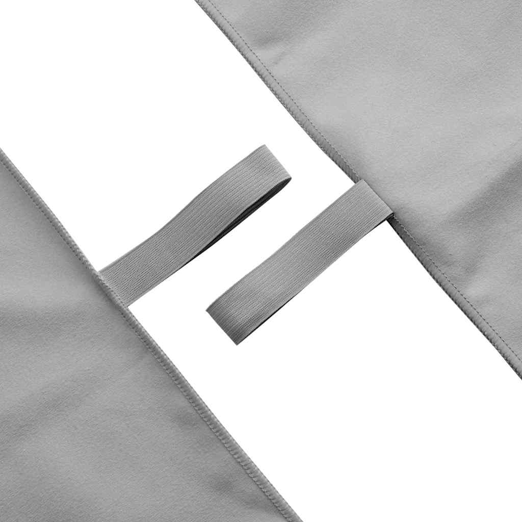 Sportski Ručnici 2 pcs Tamno siva 140 x 70 cm