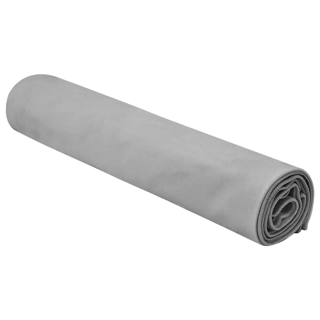 Sportski Ručnici 2 pcs Tamno siva 140 x 70 cm