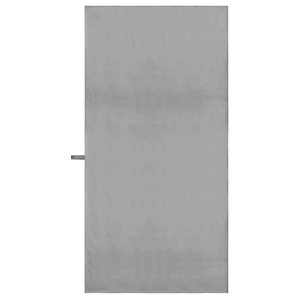 Sportski Ručnici 2 pcs Tamno siva 140 x 70 cm