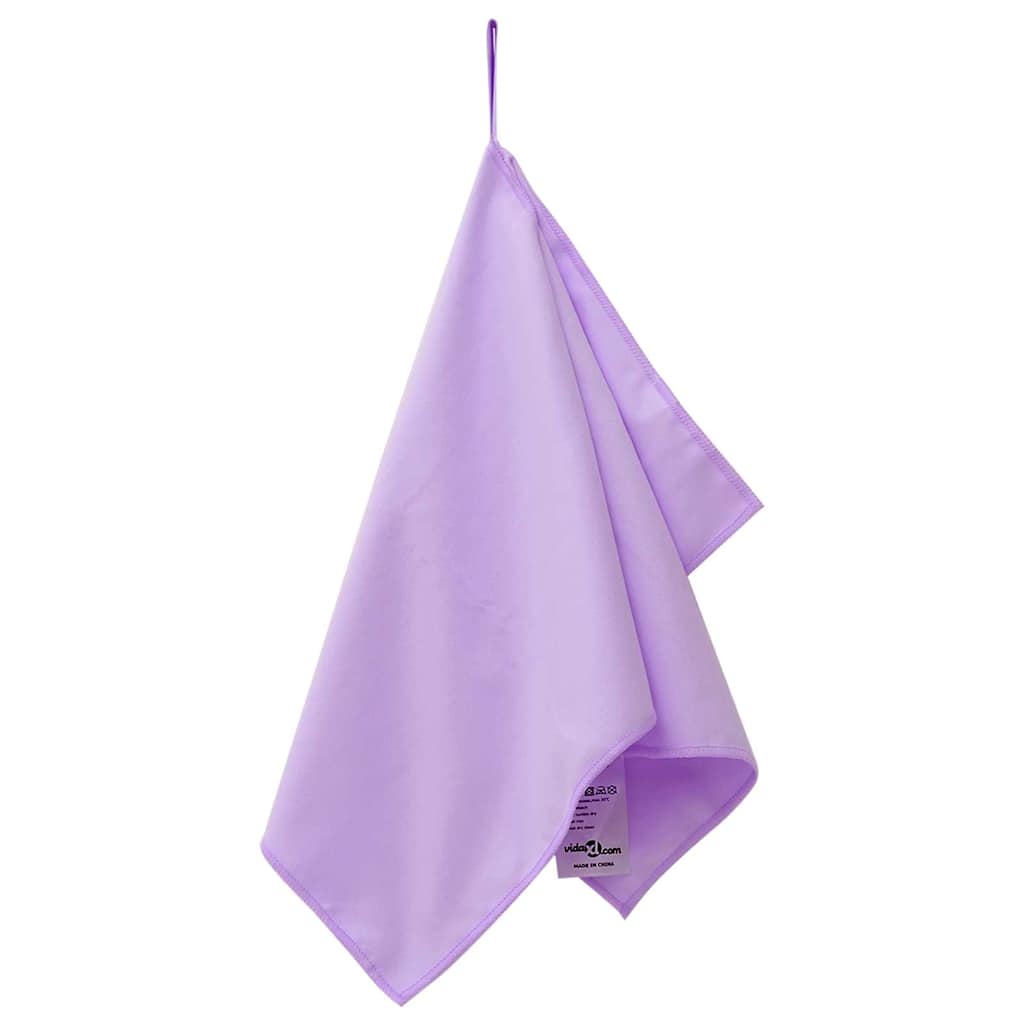 Sportski Ručnici 2 pcs Ljubičasta 50 x 30 cm