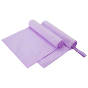 Sportski Ručnici 2 pcs Ljubičasta 100 x 50 cm