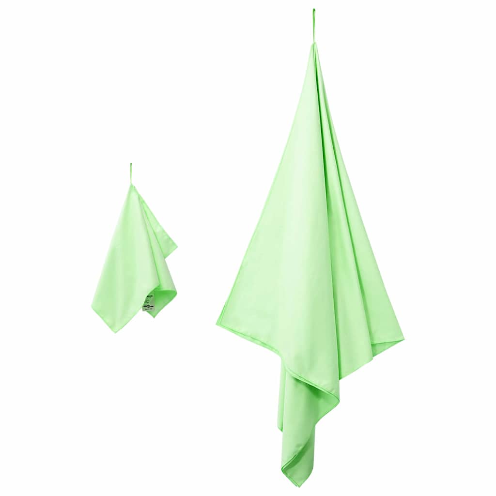 Set sportskih ručnika 2 pcs Tamno tkanina