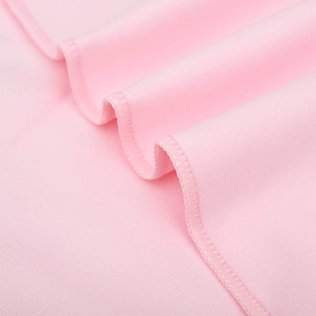 Set sportskih ručnika 2 pcs Ružičasta tkanina