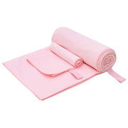 Set sportskih ručnika 2 pcs Ružičasta tkanina