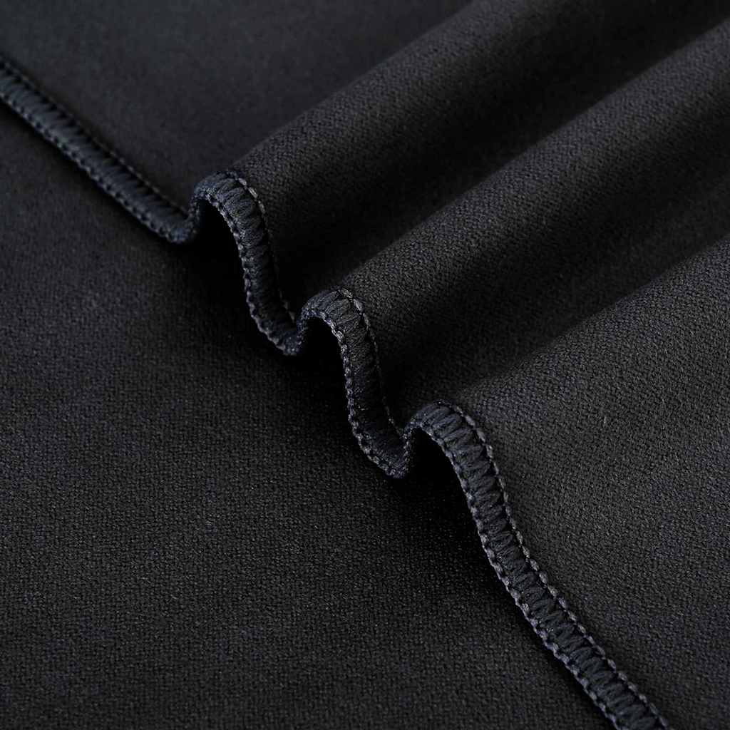 Vanjski ručnici za stolice 2 pcs Crna 130 x 60 cm