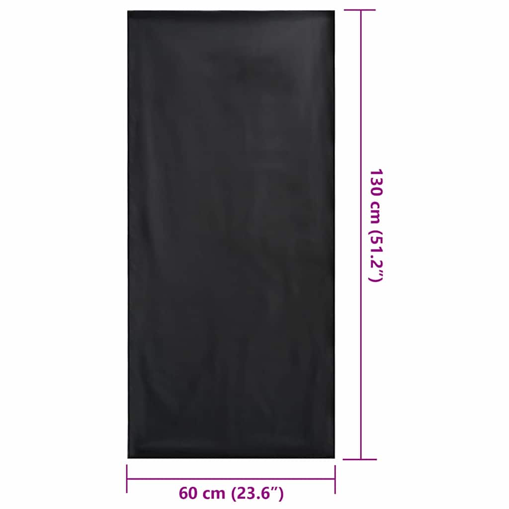 Vanjski ručnici za stolice 2 pcs Crna 130 x 60 cm