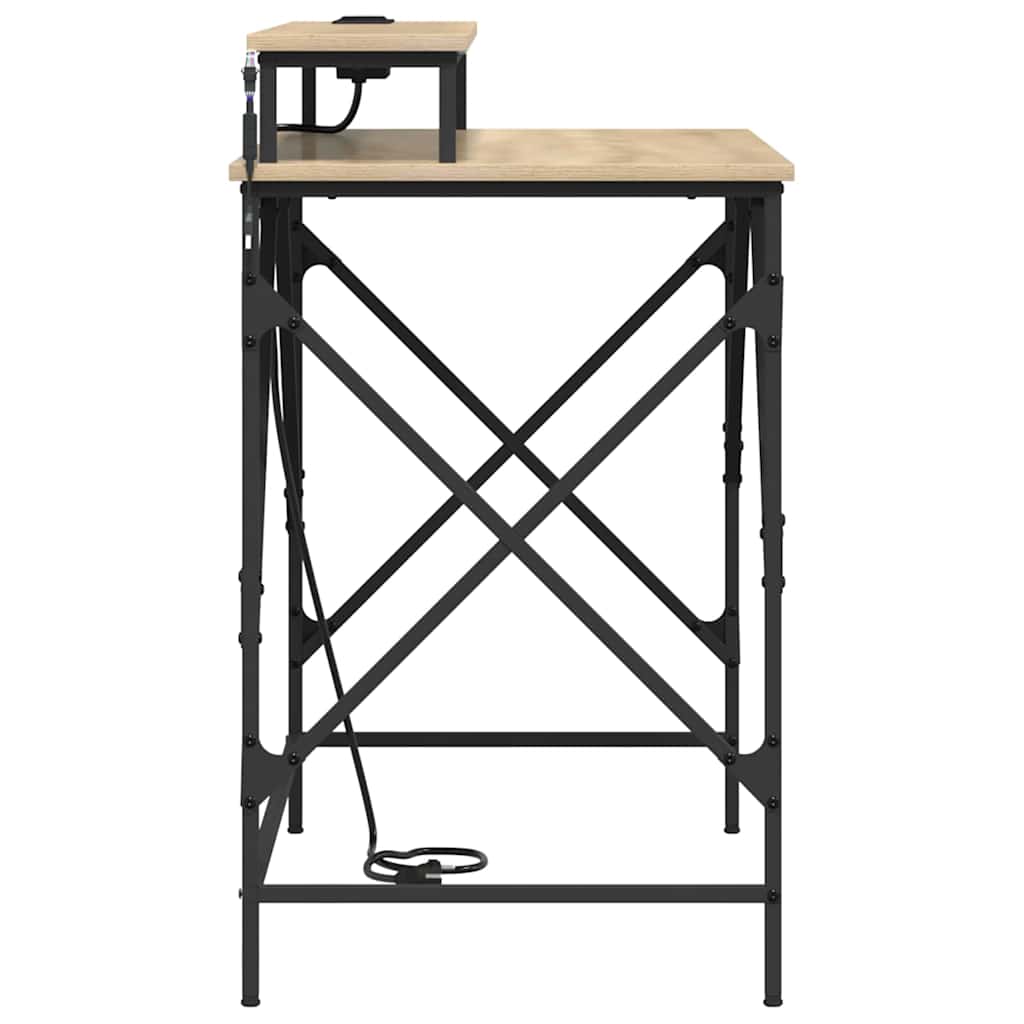 Stol Sonoma hrast 100 x 50 x 86,5 cm Konstruirano drvo