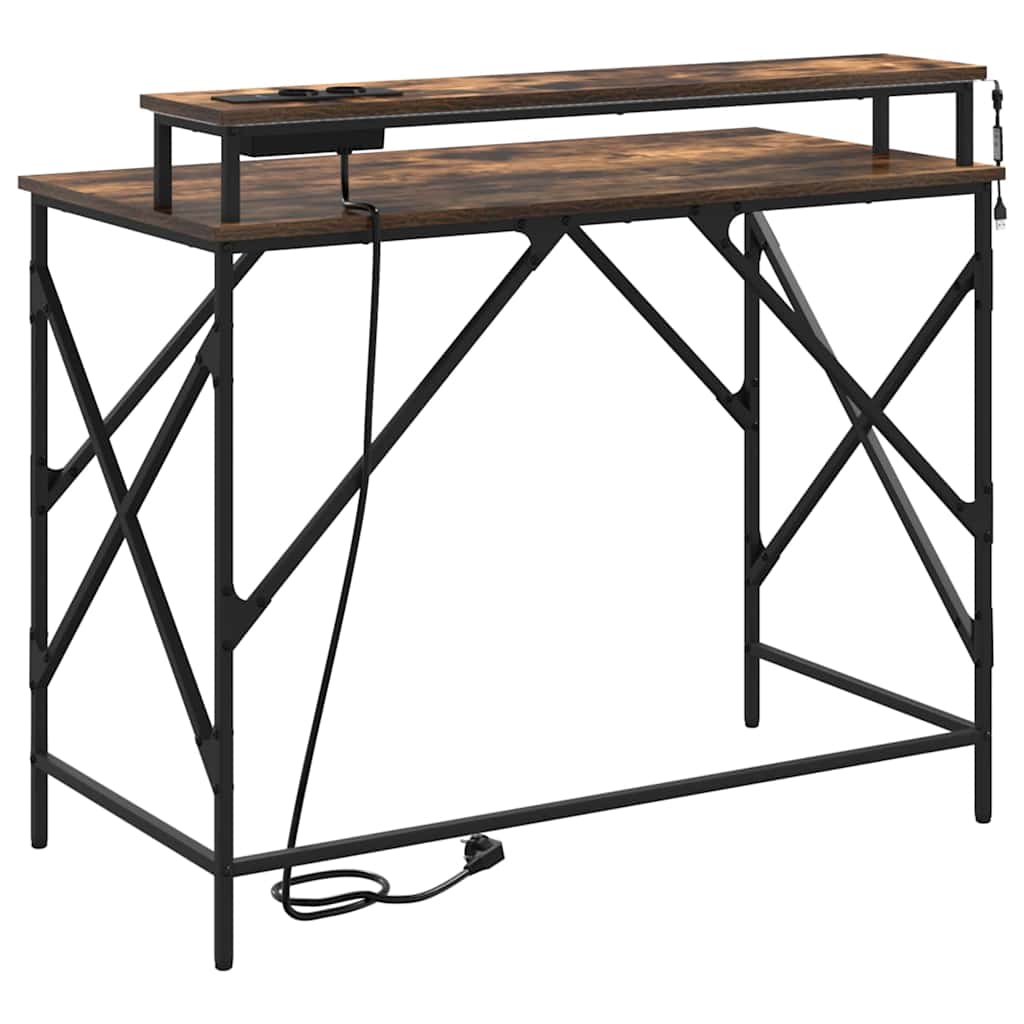 Stol Dimljeni hrast 100 x 50 x 86,5 cm Konstruirano drvo