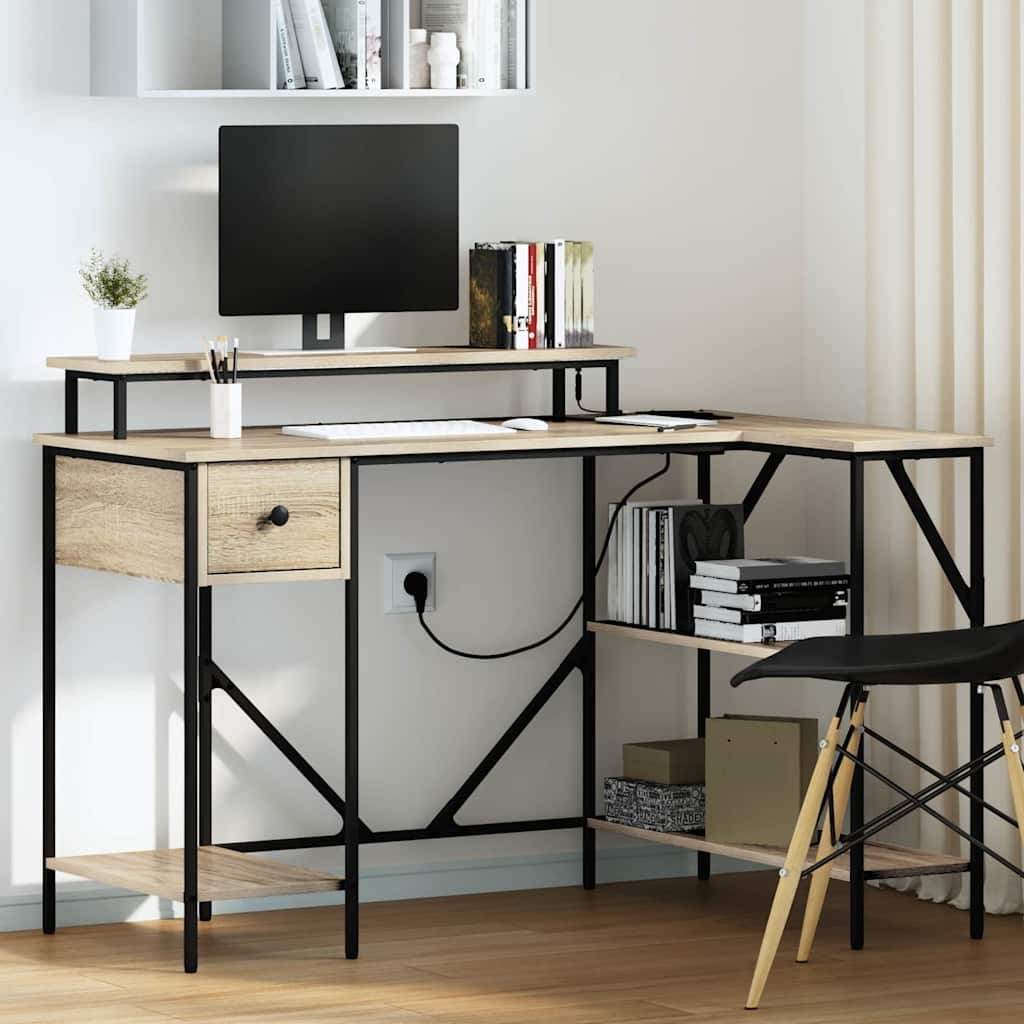 Stol Sonoma hrast 120 x 79 x 86,5 cm Konstruirano drvo