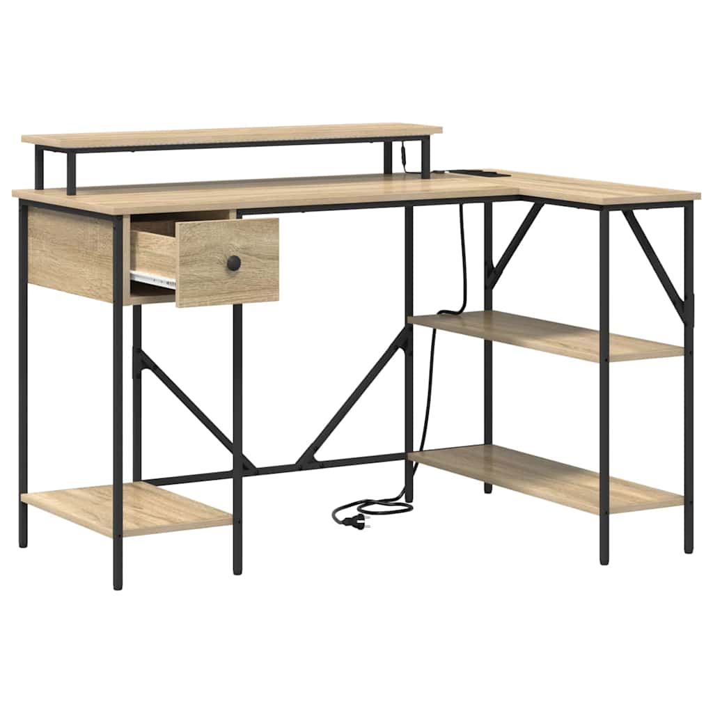 Stol Sonoma hrast 120 x 79 x 86,5 cm Konstruirano drvo