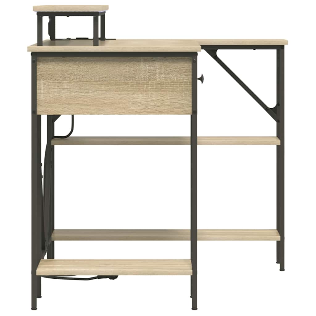 Stol Sonoma hrast 120 x 79 x 86,5 cm Konstruirano drvo