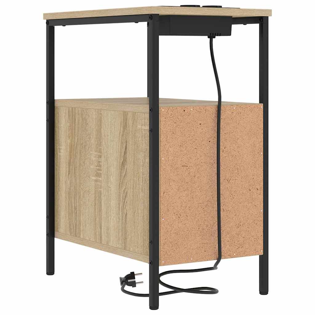 Noćni ormar Sonoma hrast 30 x 48 x 61 cm Konstruirano drvo