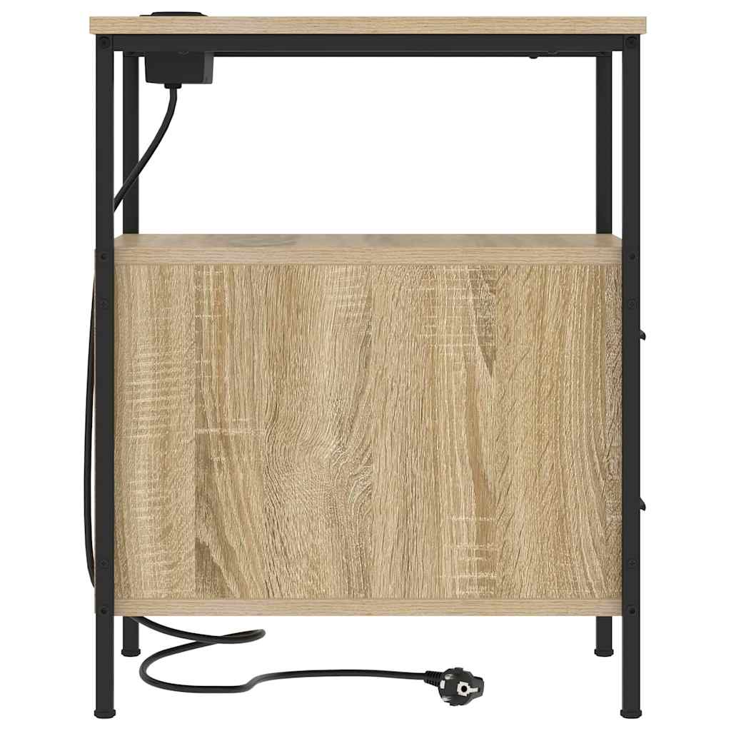 Noćni ormar Sonoma hrast 30 x 48 x 61 cm Konstruirano drvo