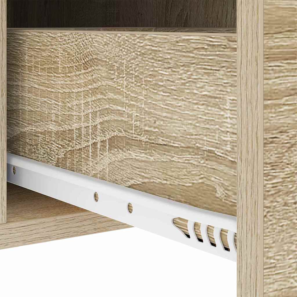 Noćni ormar s ladicama 2 pcs Sonoma hrast 30 x 48 x 61 cm