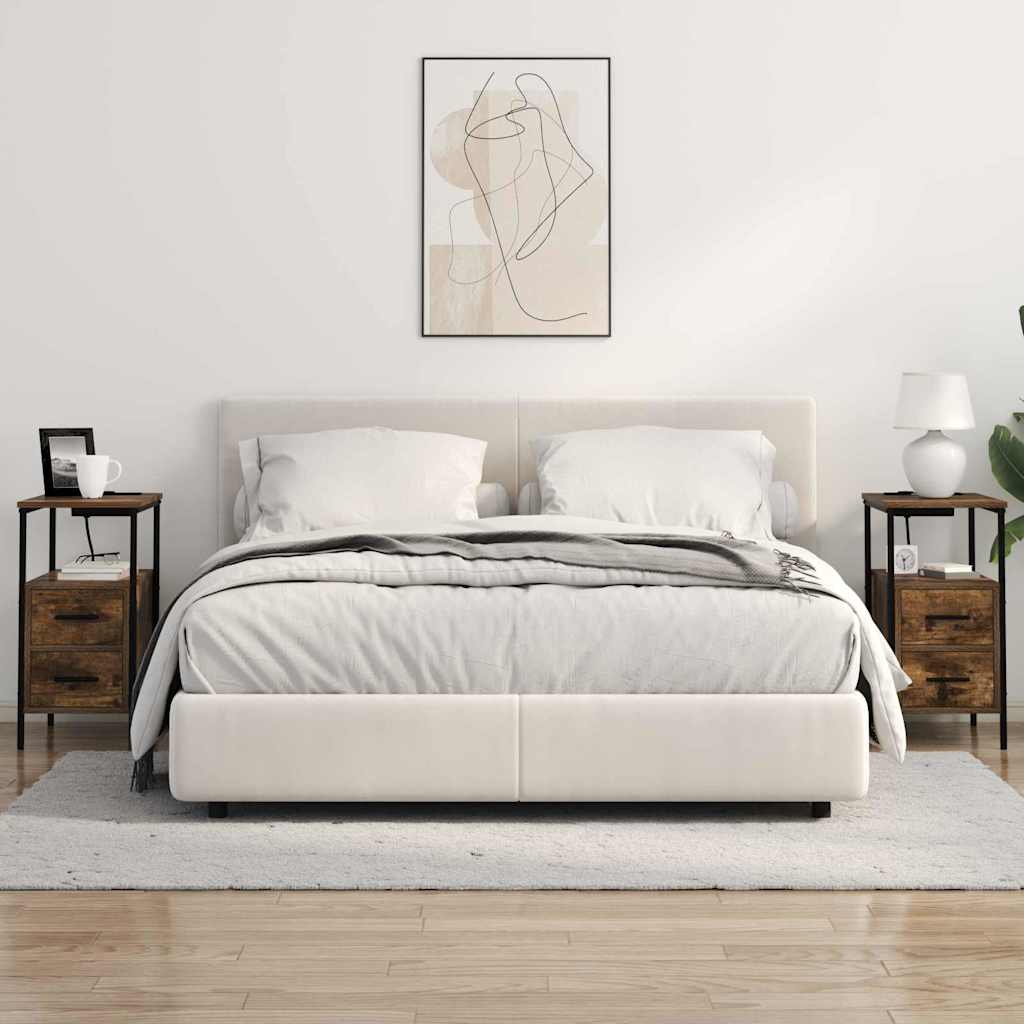 Noćni ormar Dimljeni hrast 30 x 48 x 61 cm Konstruirano drvo