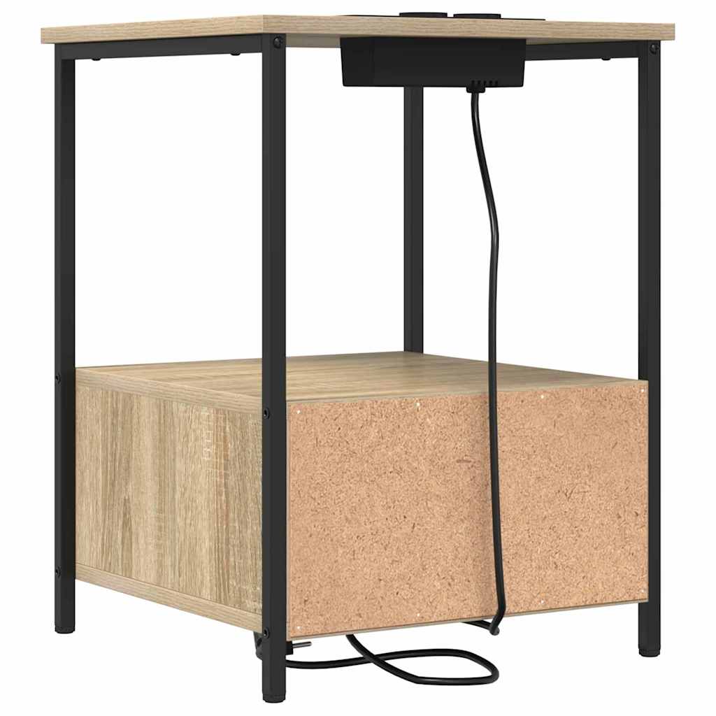 Noćni ormar Sonoma hrast 42 x 41 x 56 cm Konstruirano drvo