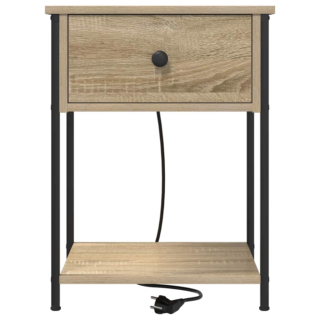 Noćni ormar Sonoma hrast 42 x 41 x 56 cm Konstruirano drvo