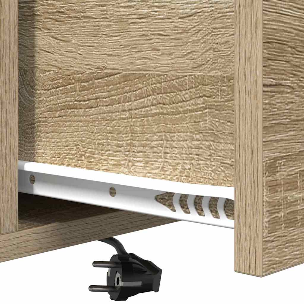 Noćni ormar s ladicama 2 pcs Sonoma hrast 42 x 41 x 56 cm