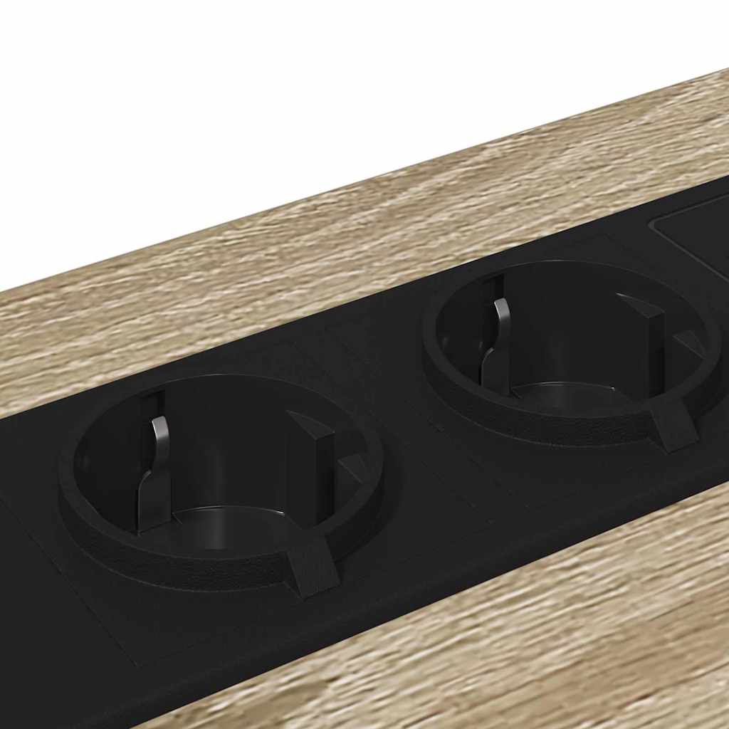 Noćni ormar s ladicama 2 pcs Sonoma hrast 40 x 31 x 60 cm