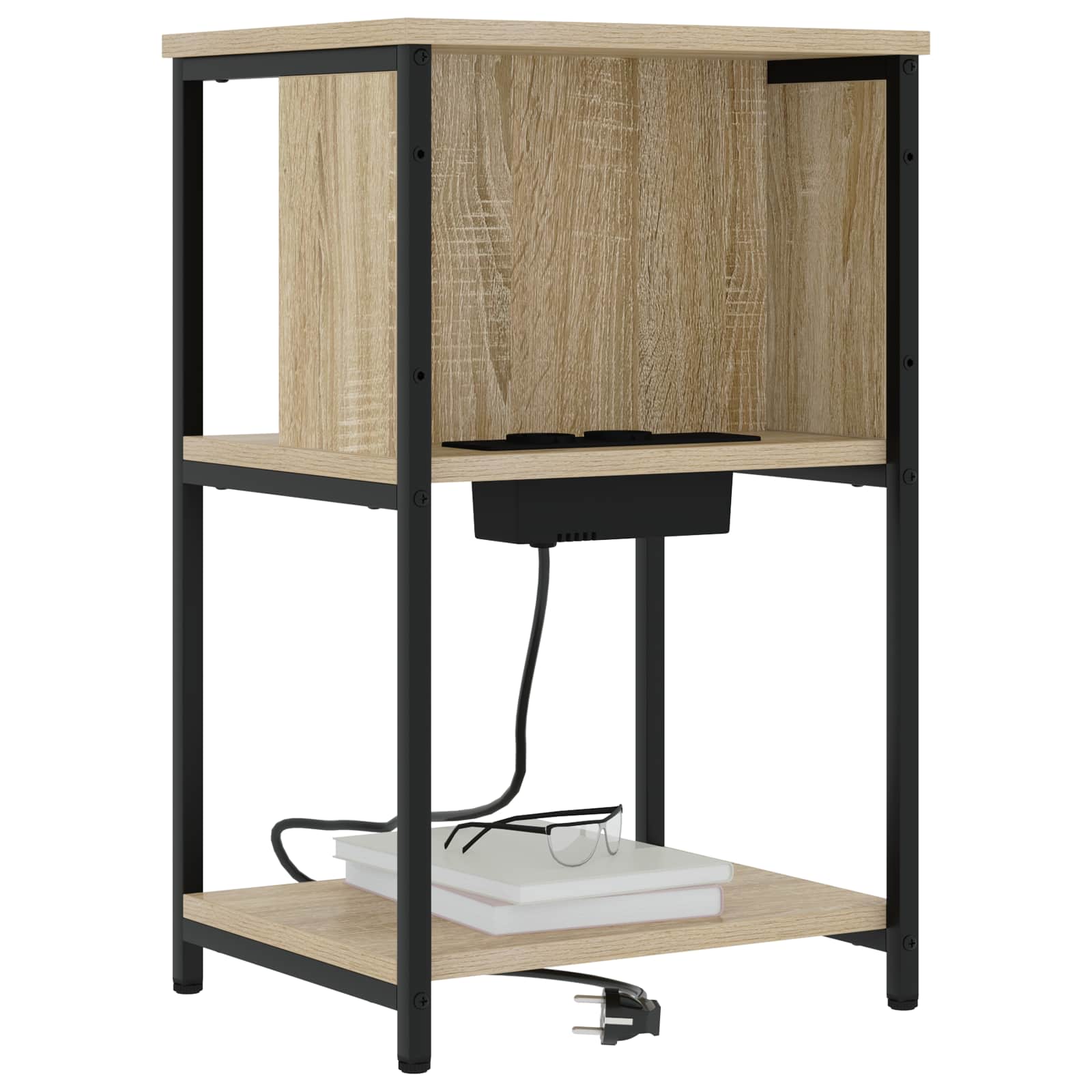 Noćni ormar Sonoma hrast 38 x 31 x 61 cm Konstruirano drvo