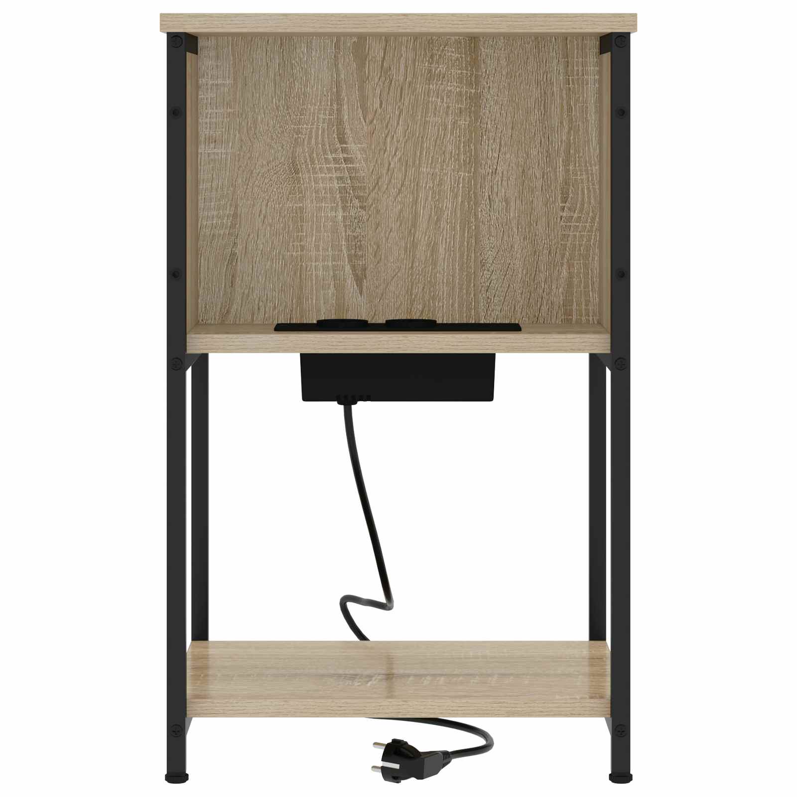 Noćni ormar 2 pcs Sonoma hrast 38 x 31 x 61 cm