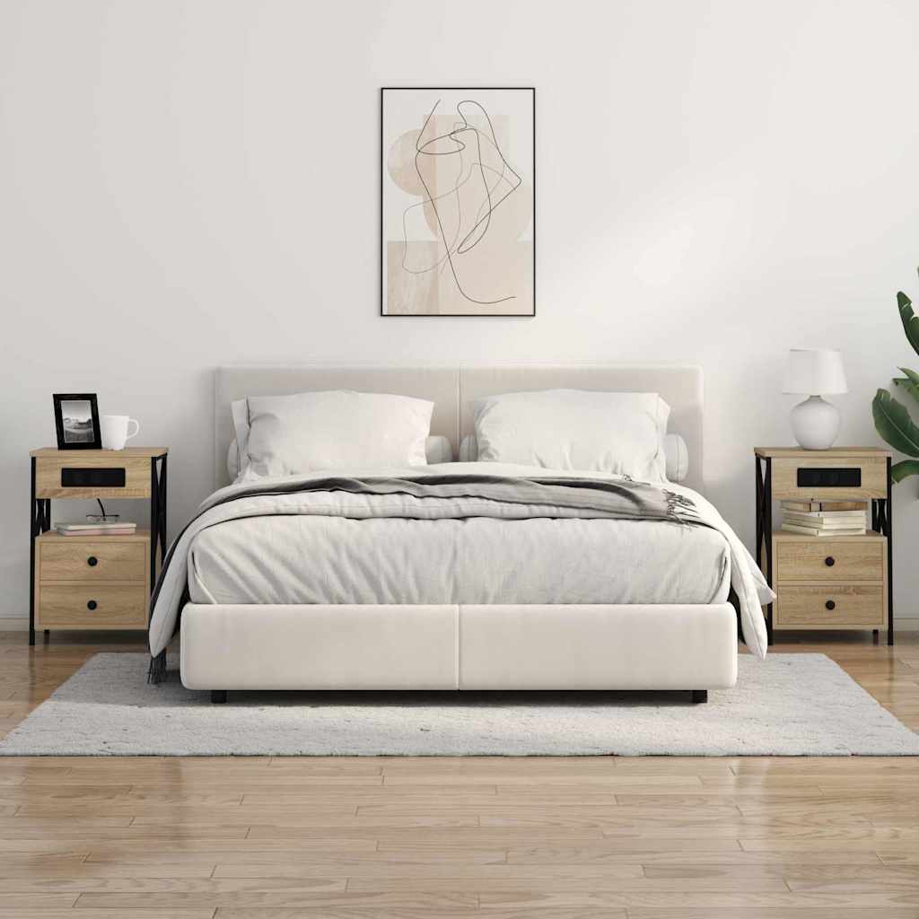 Noćni ormar Sonoma hrast 40 x 31 x 60 cm Konstruirano drvo