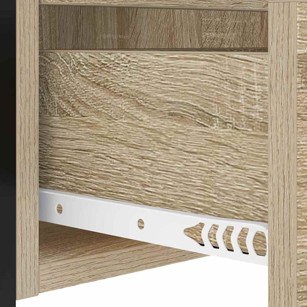 Noćni ormar s ladicama 2 pcs Sonoma hrast 40 x 31 x 60 cm