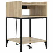 Noćni ormar Sonoma hrast 40 x 40 x 61 cm Konstruirano drvo
