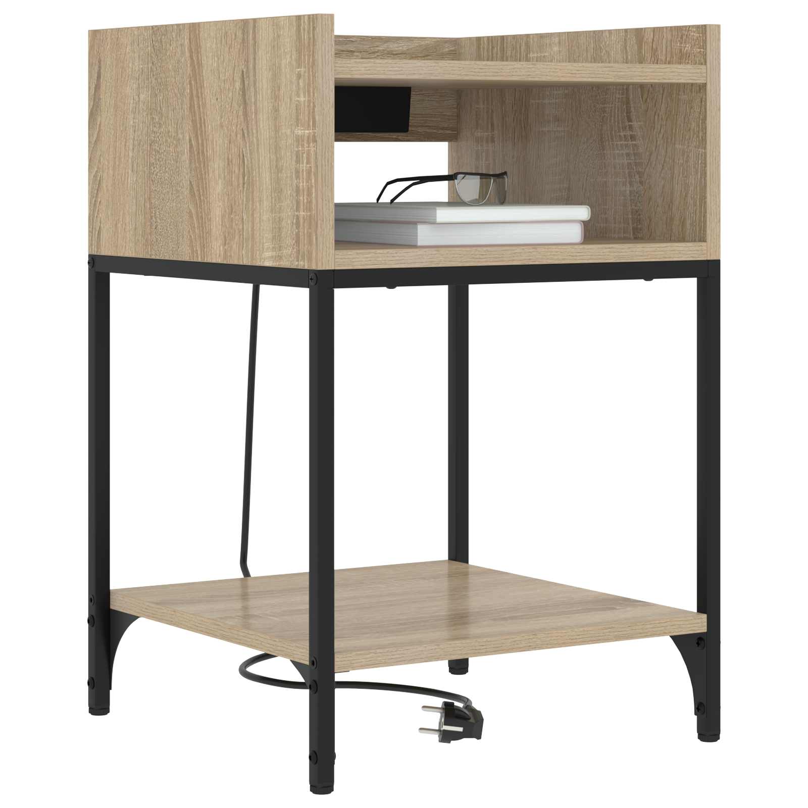 Noćni ormar Sonoma hrast 40 x 40 x 61 cm Konstruirano drvo