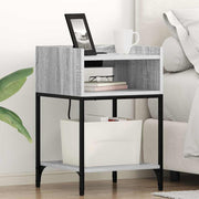Noćni ormar 2 pcs Siva Sonoma 40 x 40 x 61 cm Konstruirano drvo