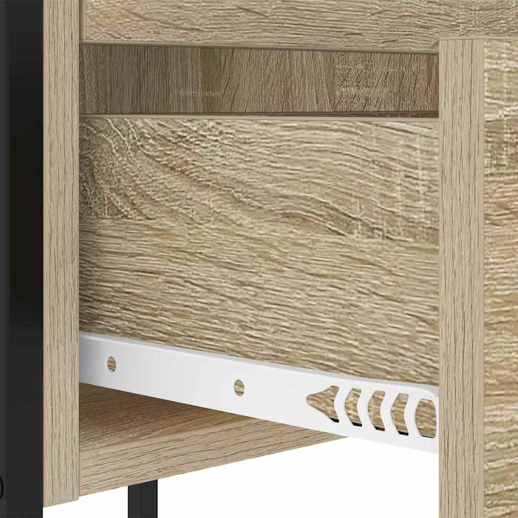 Noćni ormar s ladicama 2 pcs Sonoma hrast 42 x 41 x 61 cm