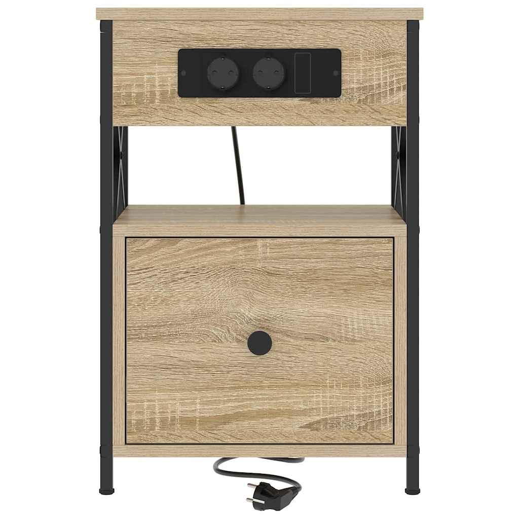 Noćni ormar Sonoma hrast 40 x 31 x 60 cm Konstruirano drvo