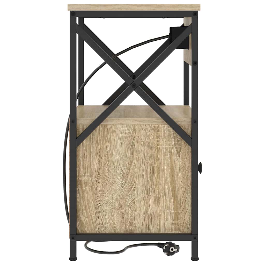 Noćni ormar Sonoma hrast 40 x 31 x 60 cm Konstruirano drvo