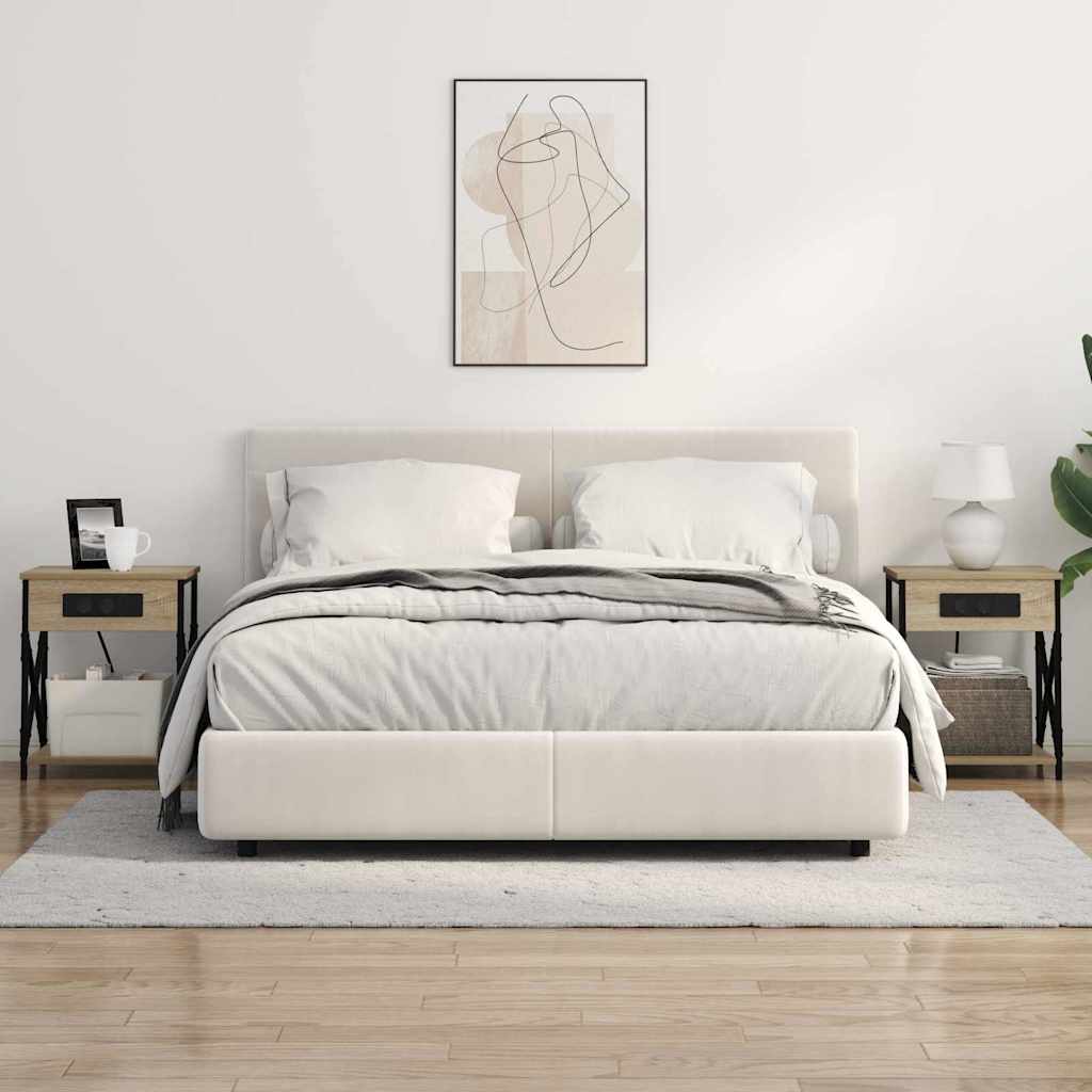 Noćni ormar 2 pcs Sonoma hrast 41 x 31 x 51 cm