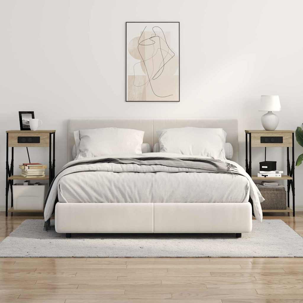 Noćni ormar Sonoma hrast 41 x 31 x 76 cm Konstruirano drvo