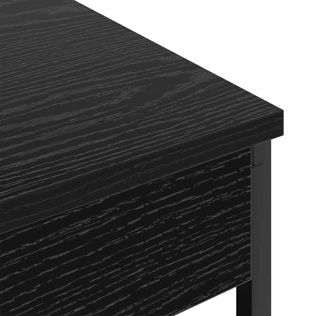 Noćni ormar Crni hrast 41 x 31 x 76 cm Konstruirano drvo
