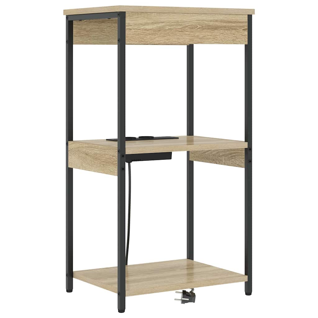 Noćni ormar Sonoma hrast 41 x 31 x 76 cm Konstruirano drvo