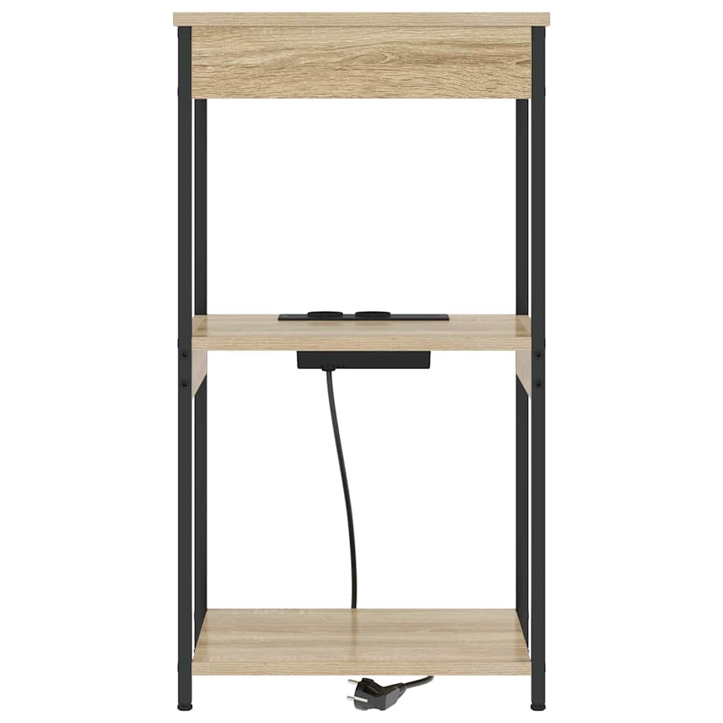 Noćni ormar Sonoma hrast 41 x 31 x 76 cm Konstruirano drvo