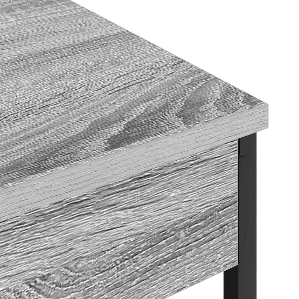 Noćni ormar Siva Sonoma 41 x 31 x 76 cm Konstruirano drvo