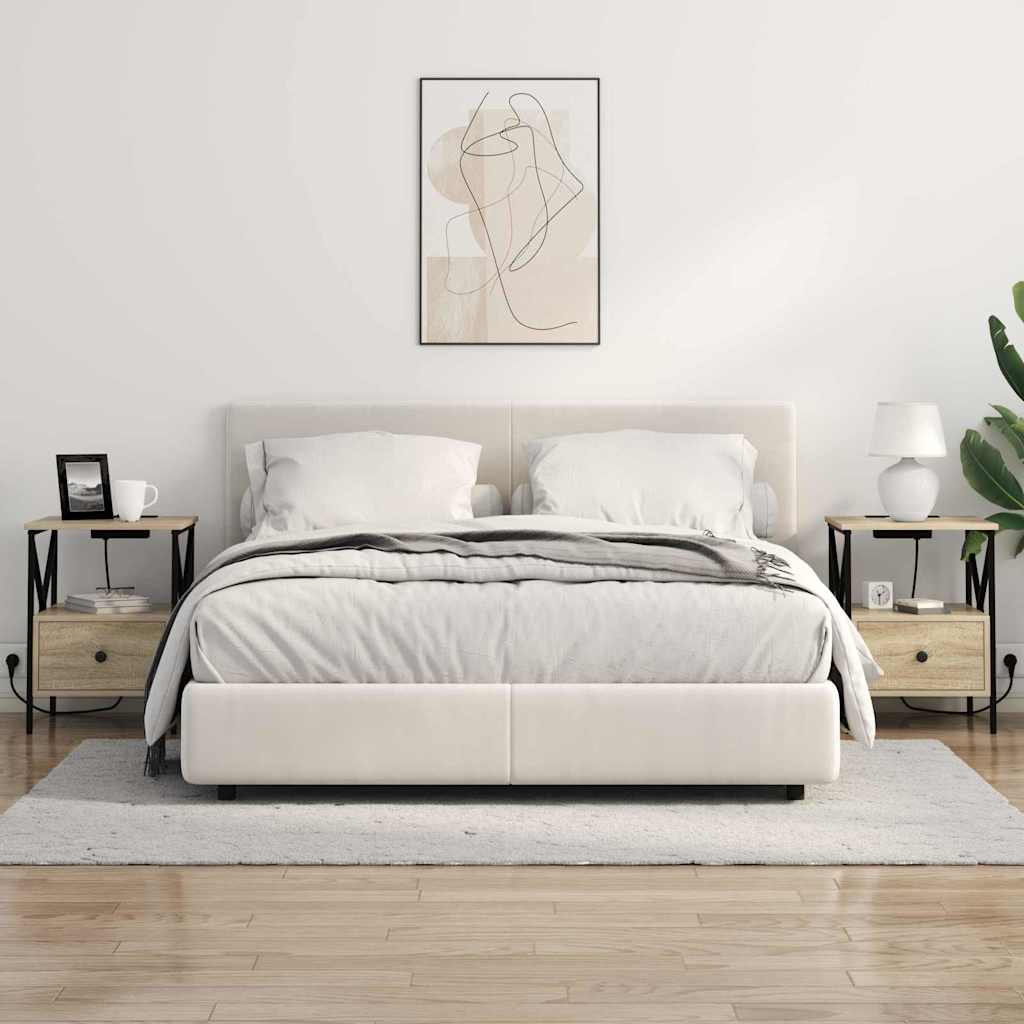 Noćni ormar Sonoma hrast 41,5 x 40,5 x 55 cm Konstruirano drvo