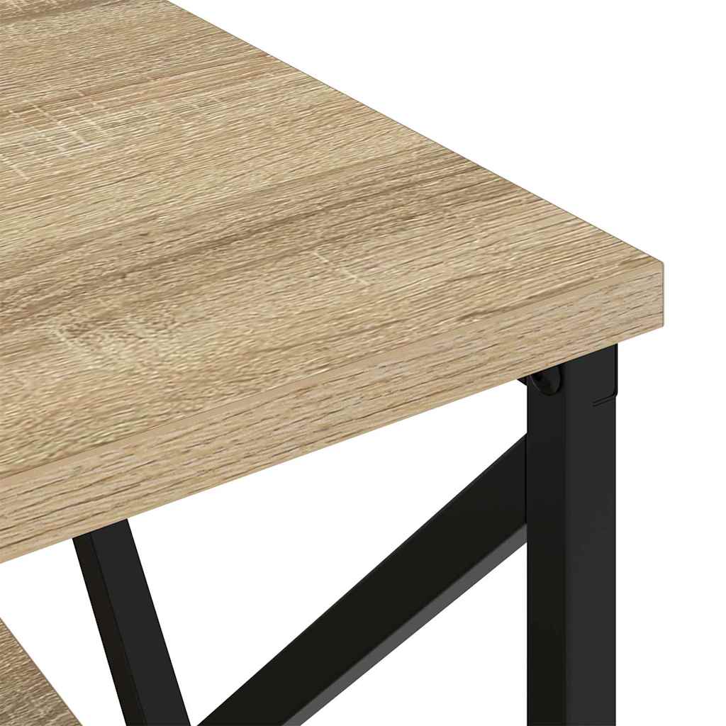 Noćni ormar s ladicama 2 pcs Sonoma hrast 41,5 x 40,5 x 55 cm