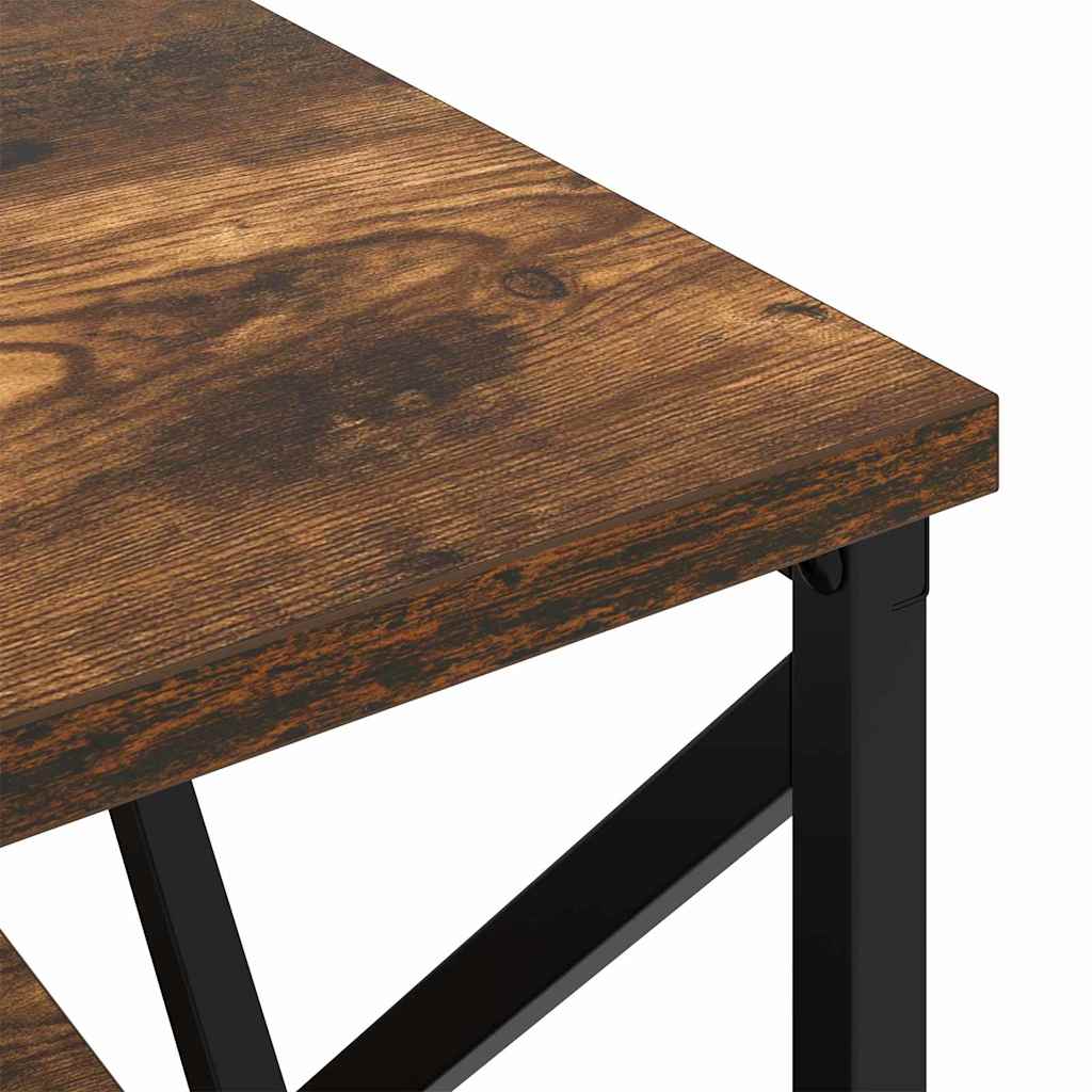 Noćni ormar s ladicama 2 pcs Dimljeni hrast 41,5 x 40,5 x 55 cm