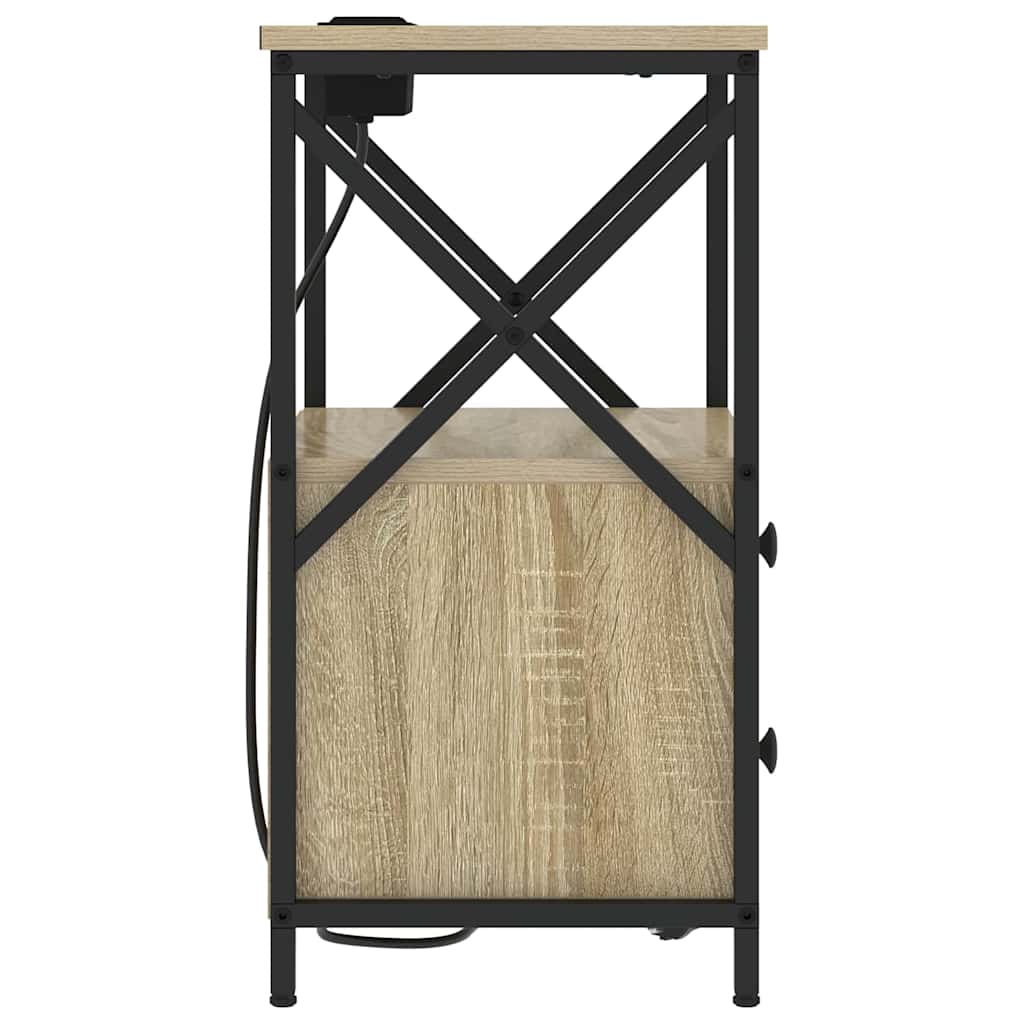 Noćni ormar Sonoma hrast 40 x 31 x 60 cm Konstruirano drvo