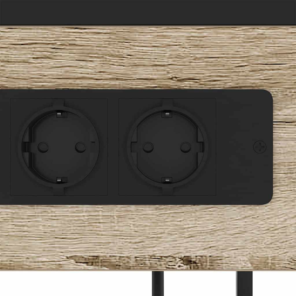 Noćni ormar Sonoma hrast 40 x 27 x 76 cm Konstruirano drvo