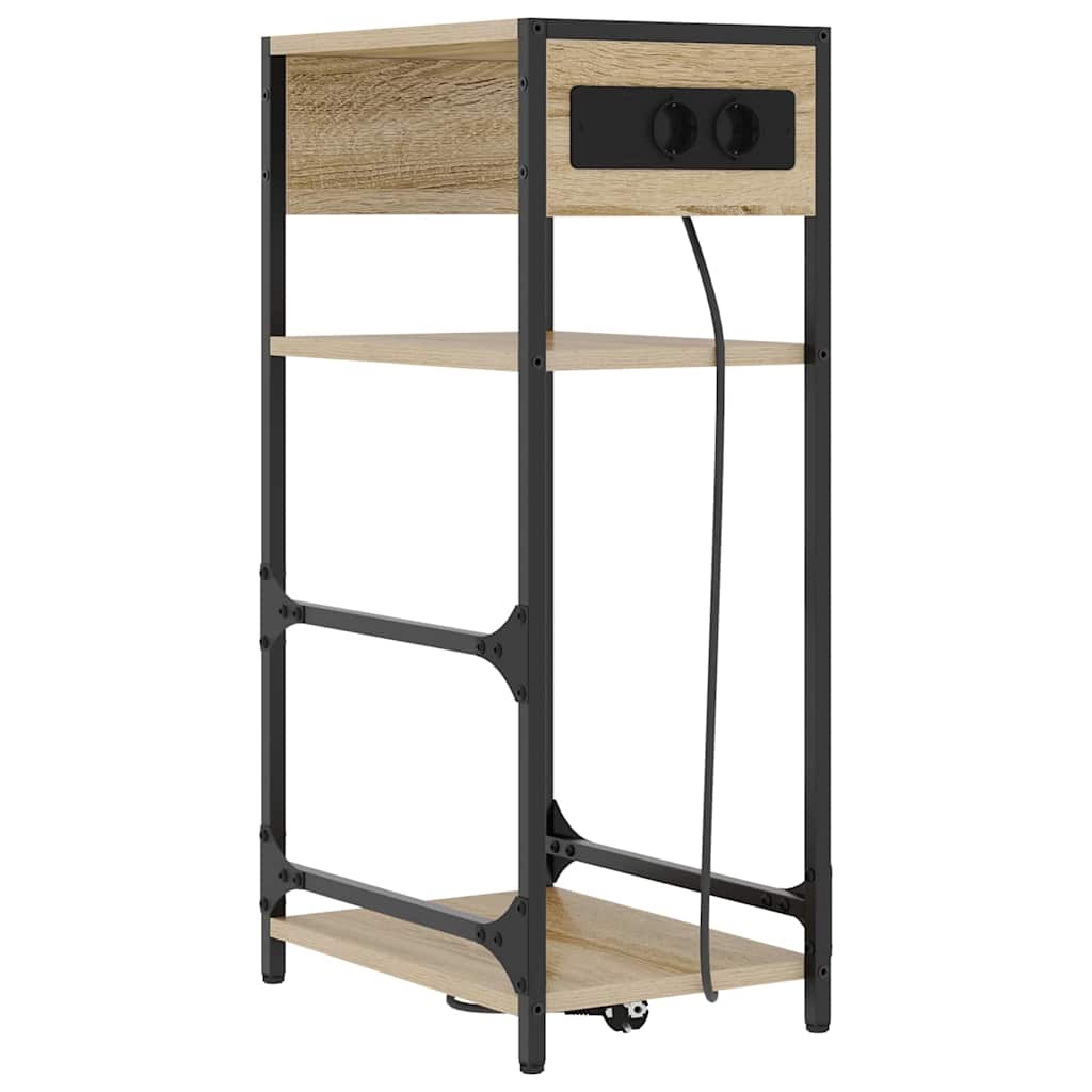 Noćni ormar Sonoma hrast 40 x 27 x 76 cm Konstruirano drvo