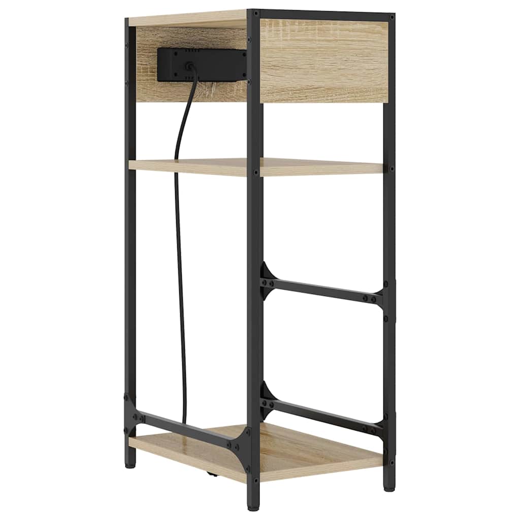 Noćni ormar Sonoma hrast 40 x 27 x 76 cm Konstruirano drvo