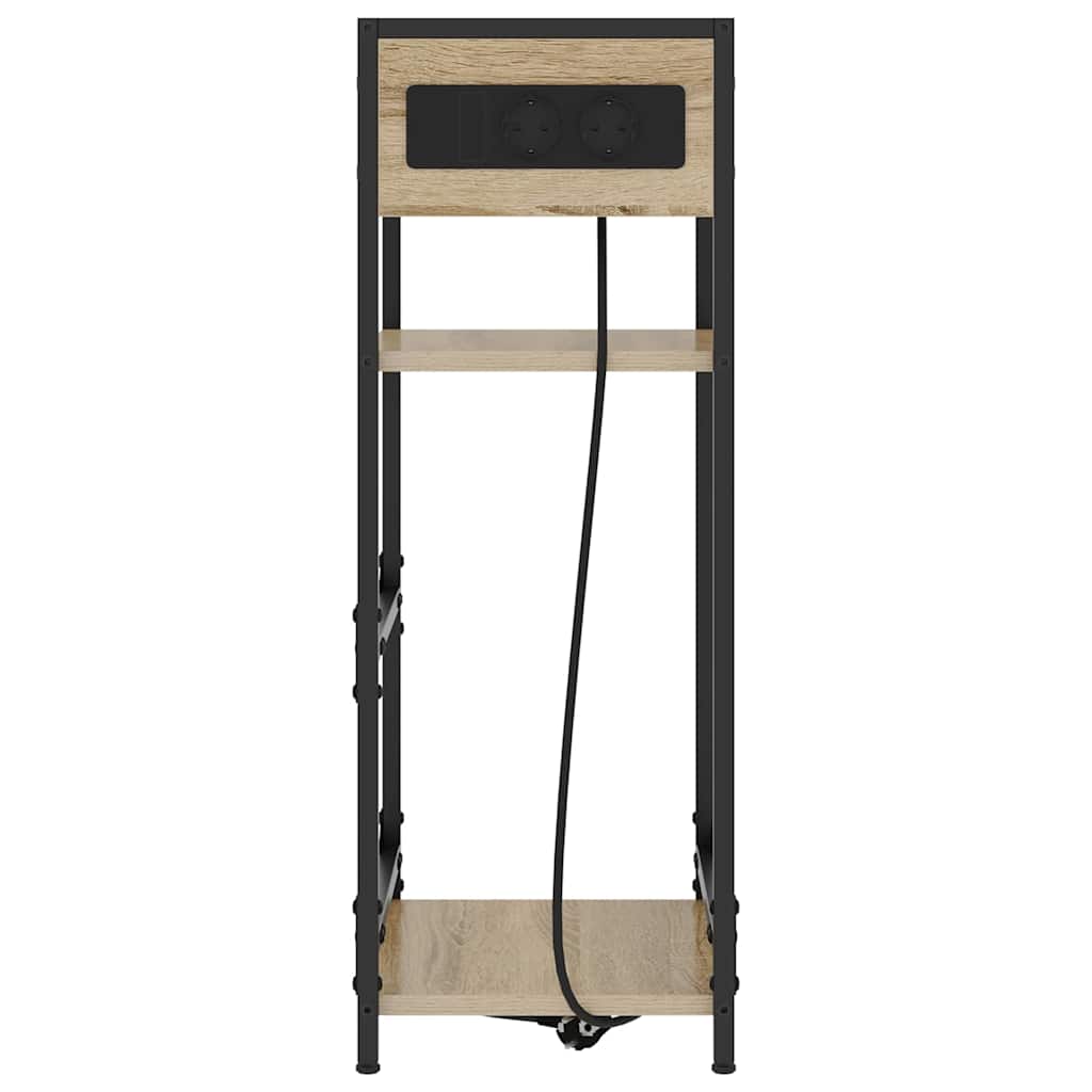 Noćni ormar Sonoma hrast 40 x 27 x 76 cm Konstruirano drvo