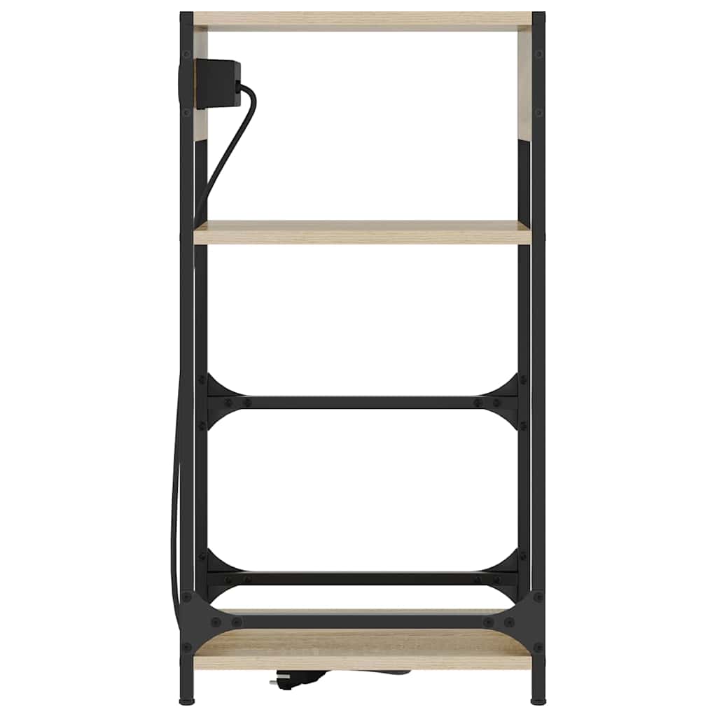 Noćni ormar Sonoma hrast 40 x 27 x 76 cm Konstruirano drvo