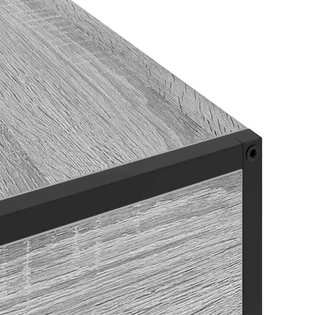 Noćni ormar Siva Sonoma 40 x 27 x 76 cm Konstruirano drvo